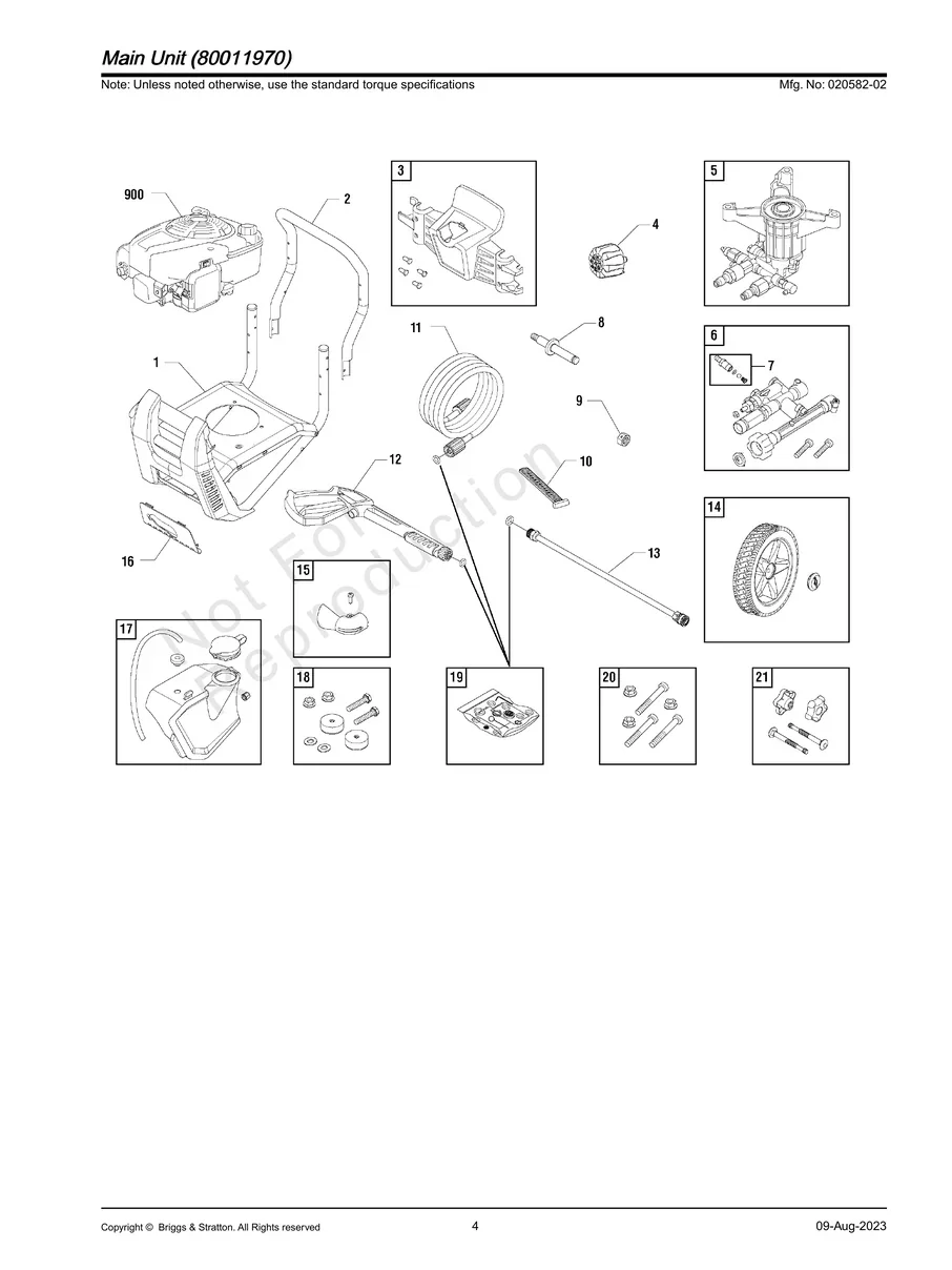 BRIGGS AND STRATTON, 020582-02, IPL.4